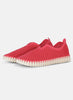 Lines of Denmark Ilse Jacobsen Tulip Slip-on with White Sole - Viva Magenta available at The Good Life Boutique