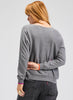 Zaket & Plover Zaket & Plover - Intarsia Hearts Sweater - Cloud available at The Good Life Boutique
