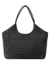 Haute Shore LTD Isla Tote - Jet Vegan Puckered Leather available at The Good Life Boutique