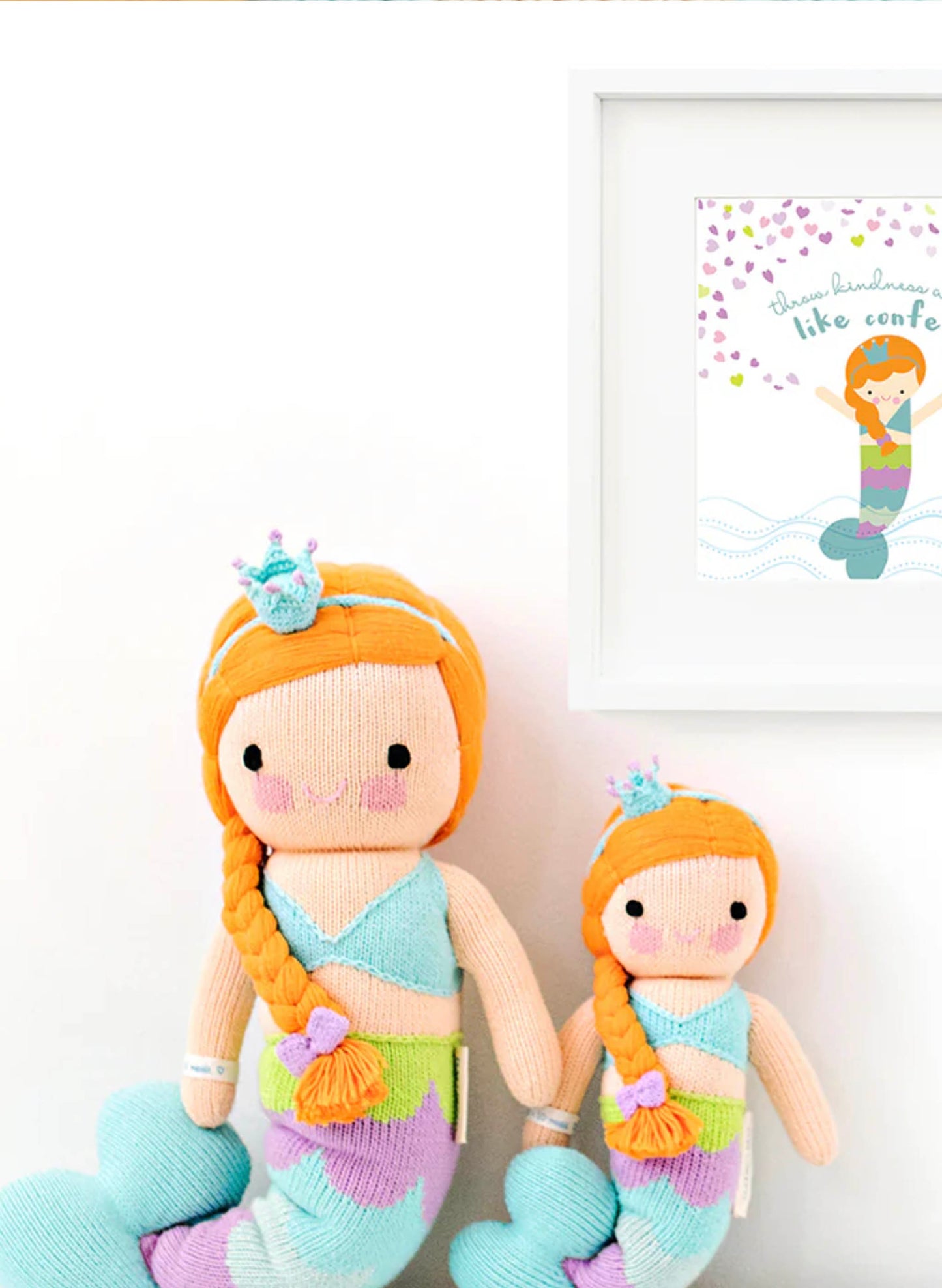 Cuddle&Kind Isla The Mermaid (Regular) available at The Good Life Boutique