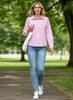Joh Apparel Joh - Jenn Top - Pink available at The Good Life Boutique