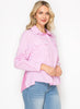 Joh Apparel Joh - Jenn Top - Pink available at The Good Life Boutique