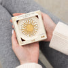 Scout Curated Wears Jewelry Dish & Stud Earring Set - Sun Rays/Cream available at The Good Life Boutique