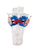 Mud Pie 4Th Of July Party Cup Set - White available at The Good Life Boutique