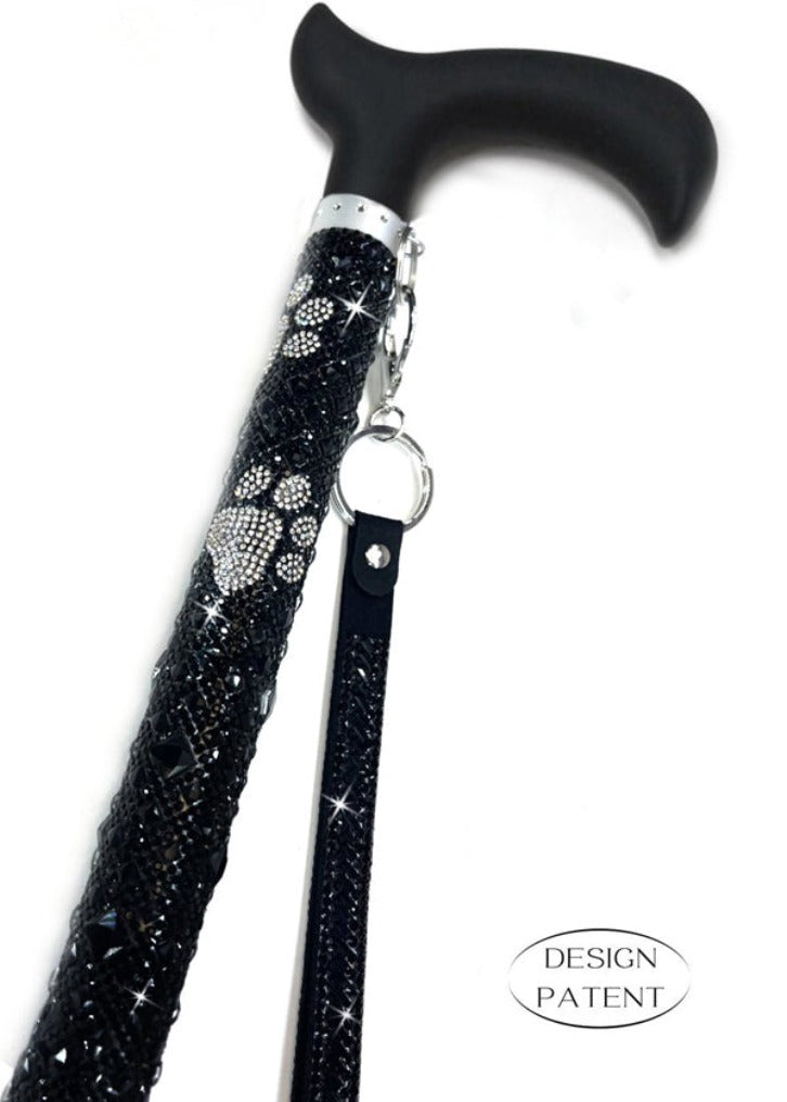 JacquelineKent Jacqueline Kent - Diamonds In The Ruff Sugar Cane - Black available at The Good Life Boutique