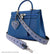 JacquelineKent Jacqueline Kent - Royal Ice Bandouliere Crossbody Strap - Sapphire Blue available at The Good Life Boutique