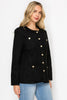JOH Jadzia Suede Jacket - Black