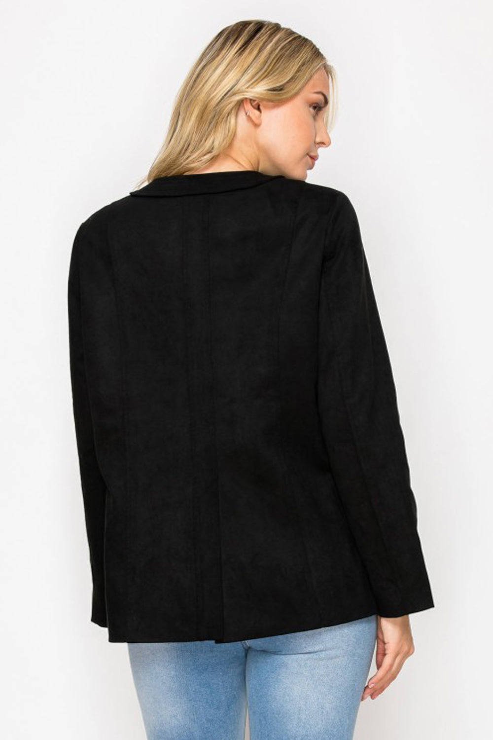 JOH Jadzia Suede Jacket - Black