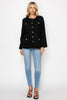 JOH Jadzia Suede Jacket - Black