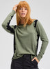 Zaket & Plover Zaket & Plover - Jaggered Sweater - Sage available at The Good Life Boutique
