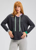 Zaket & Plover Zaket & Plover - Joey Pocket Hoodie - Charcoal available at The Good Life Boutique