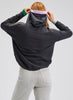 Zaket & Plover Zaket & Plover - Joey Pocket Hoodie - Charcoal available at The Good Life Boutique