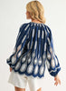 Joh Apparel Joh - Josey Top - Navy available at The Good Life Boutique