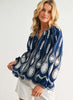 Joh Apparel Joh - Josey Top - Navy available at The Good Life Boutique