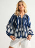 Joh Apparel Joh - Josey Top - Navy available at The Good Life Boutique