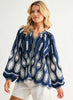 Joh Apparel Joh - Josey Top - Navy available at The Good Life Boutique