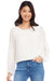 Karen Kane, Inc Karen Kane - Lantern Sleeveless Top - Off White available at The Good Life Boutique