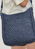 Sol & Selene Sol & Selene - Kismet - Woven Neoprene Crossbody - Dark Denim available at The Good Life Boutique