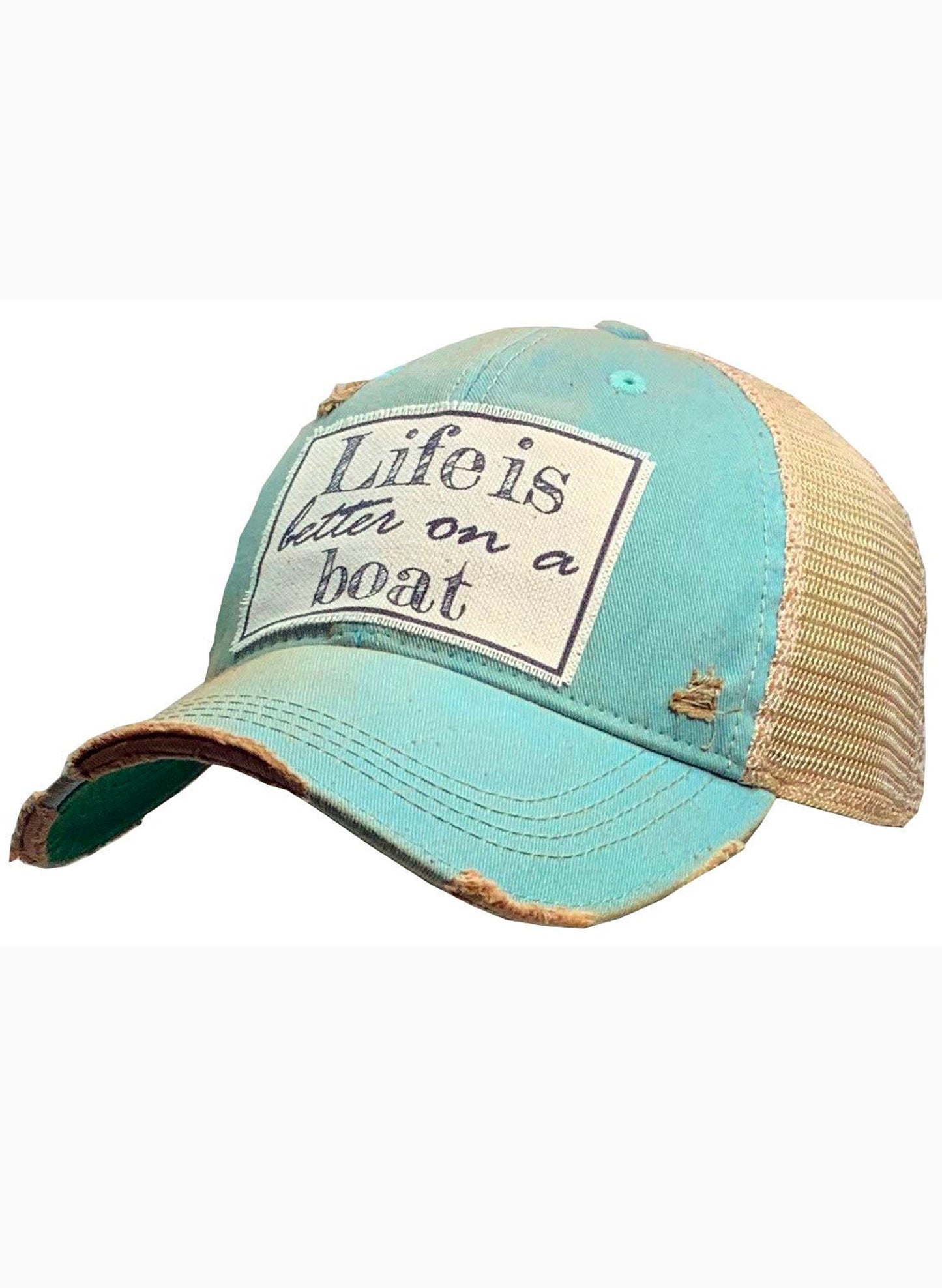 Vintage Life Life Is Better On A Boat available at The Good Life Boutique