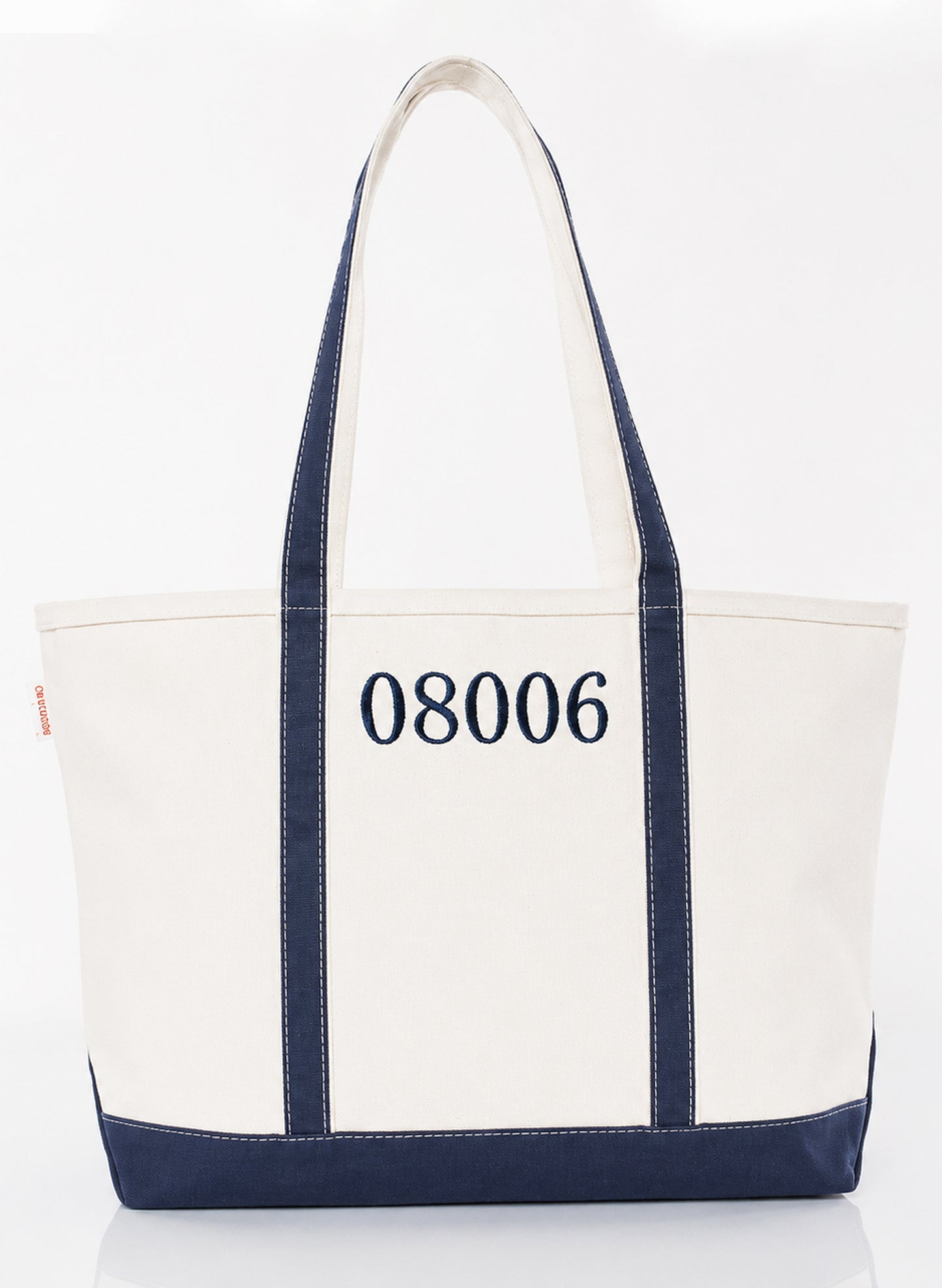 Large Classic Tote - Navy - 08006