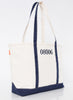 Large Classic Tote - Navy - 08006