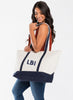 Large Classic Tote - Navy - LBI