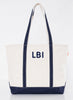 Large Classic Tote - Navy - LBI
