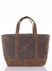 Waxed Large Classic Tote - Olive