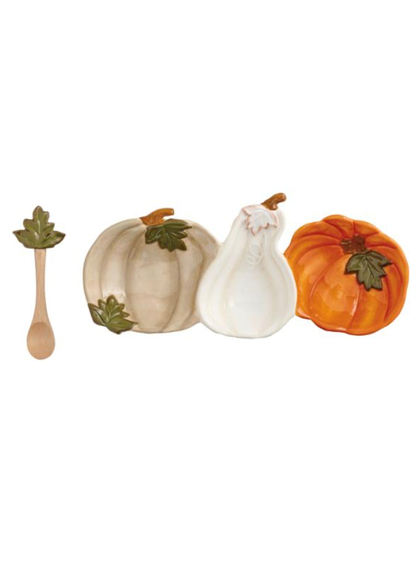 Leaf Pumpkin Triple Tidbit