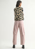 Wishlist Leopard Button-up Fleece Vest - Leopard available at The Good Life Boutique