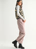 Wishlist Leopard Button-up Fleece Vest - Leopard available at The Good Life Boutique