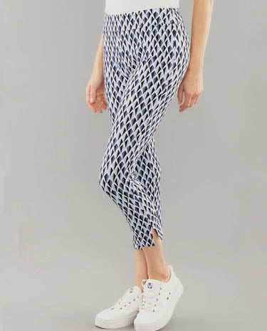 Lisette Lisette - Campinella 26" Cropped Pant - Multi Tone available at The Good Life Boutique