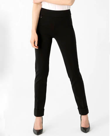 Lisette Lisette - Hollywood Fabric 29" Ankle Pant - Black available at The Good Life Boutique