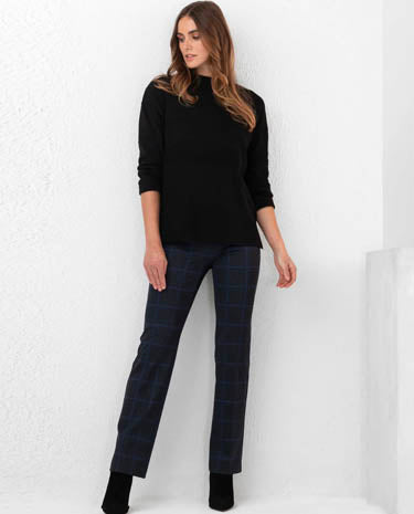 Lisette Lisette - Lia Fabric 26" Pullover - Black available at The Good Life Boutique