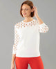 Lisette Lisette - Hallie 23" Sweater W/ Eyelet Yoke - White available at The Good Life Boutique