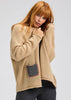 Zaket & Plover Zaket & Plover - Lofty Peace Cardi - Honey available at The Good Life Boutique