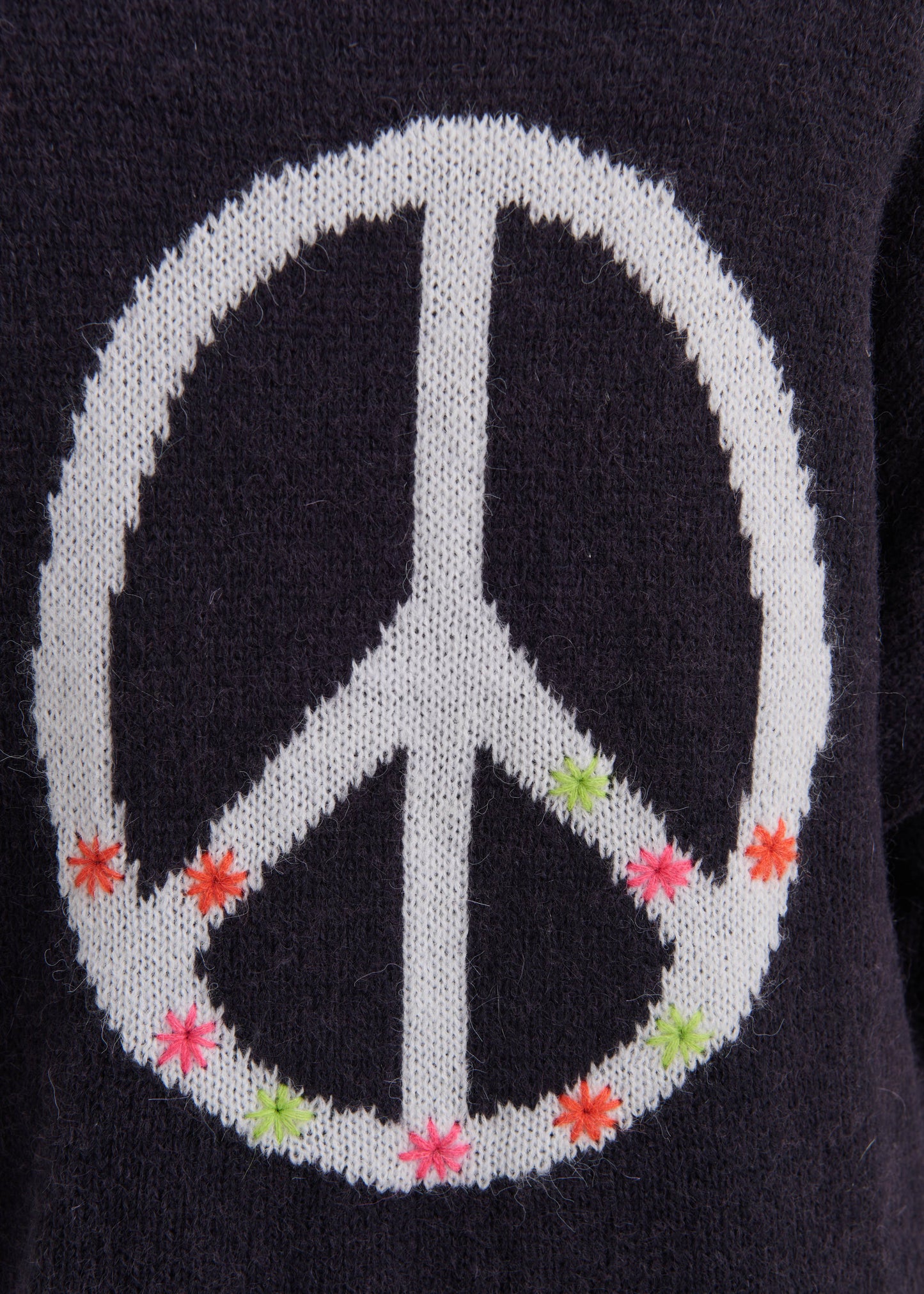 Zaket & Plover Zaket & Plover - Lofty Peace Cardi - Navy available at The Good Life Boutique