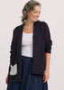 Zaket & Plover Zaket & Plover - Lofty Peace Cardi - Navy available at The Good Life Boutique