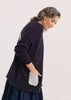 Zaket & Plover Zaket & Plover - Lofty Peace Cardi - Navy available at The Good Life Boutique