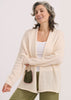Zaket & Plover Zaket & Plover - Lofty Peace Cardi - Vanilla available at The Good Life Boutique