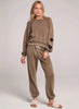 Saltwater Luxe Saltwater Luxe Long Sleeve Kevvy Pullover - Olive available at The Good Life Boutique