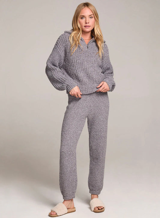 Long Sleeve Sweater - Heather Grey