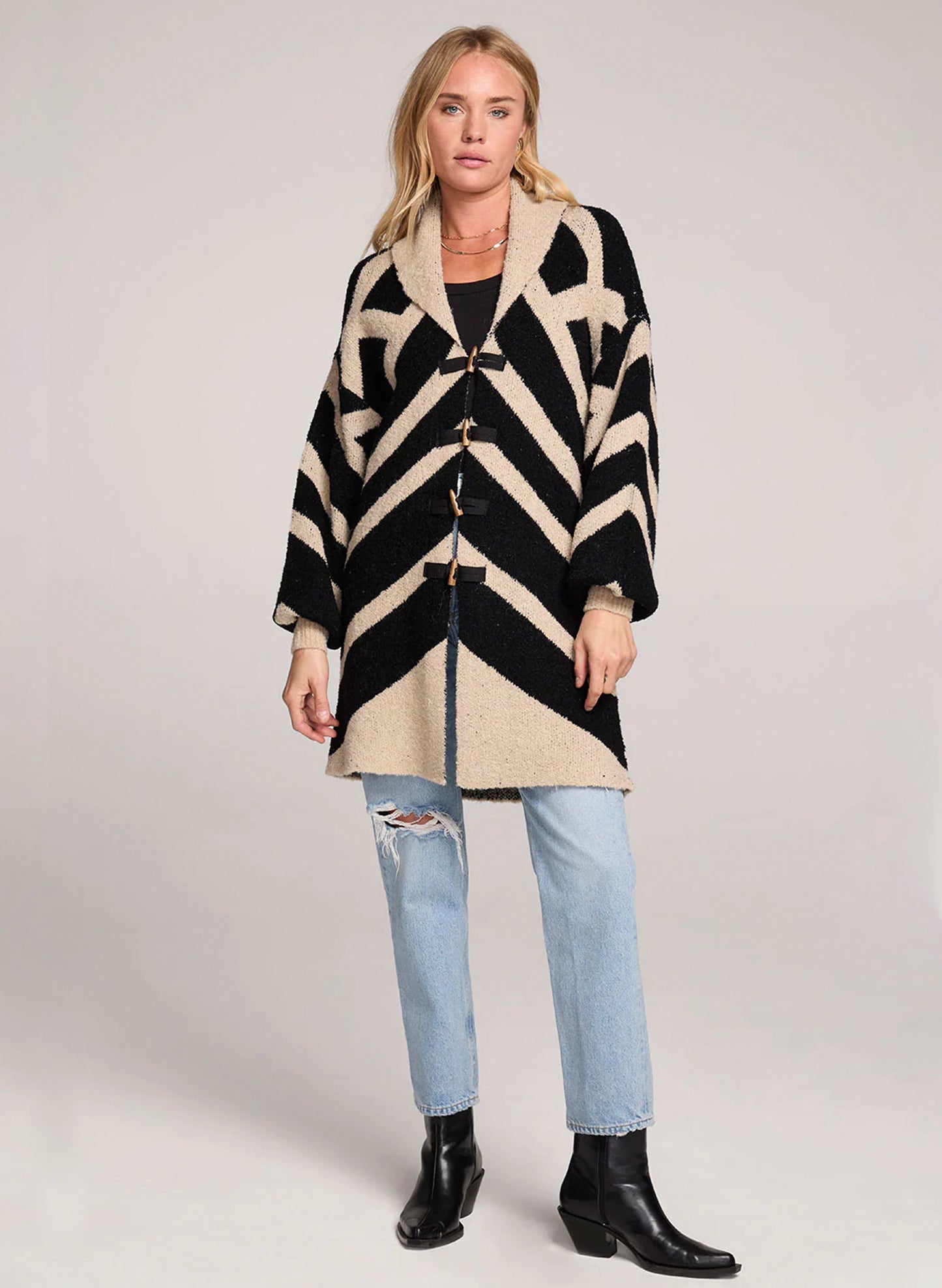 Long Sleeve Sweater - Natural