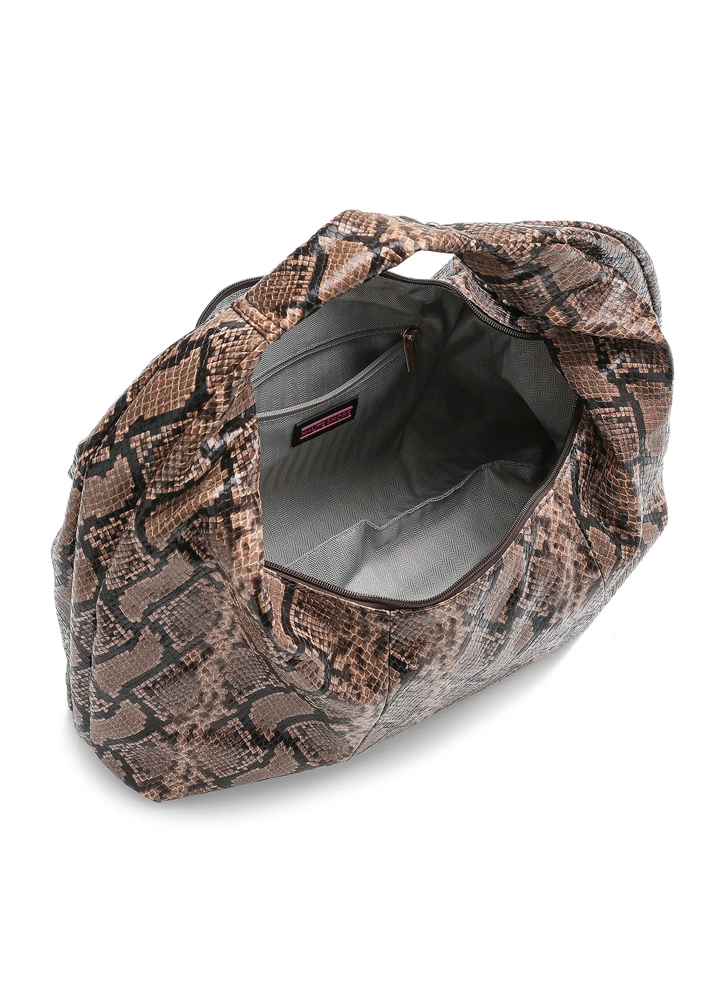 Haute Shore LTD Loren Hobo - Brown Python available at The Good Life Boutique