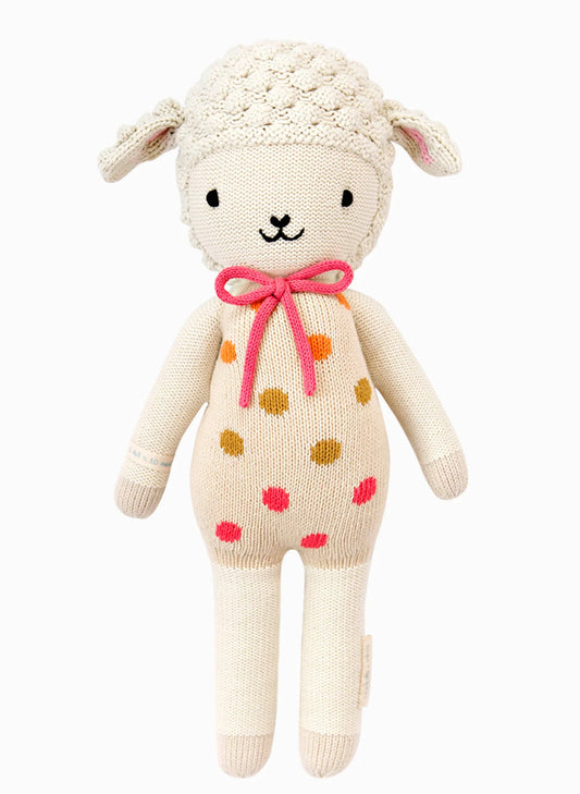 Cuddle&Kind Lucy The Lamb - Pastel (Regular) available at The Good Life Boutique