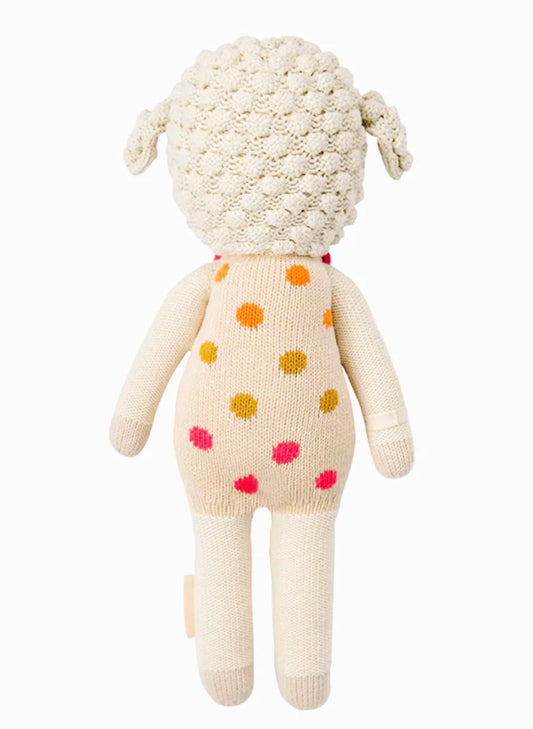 Cuddle&Kind Lucy The Lamb - Pastel (Regular) available at The Good Life Boutique