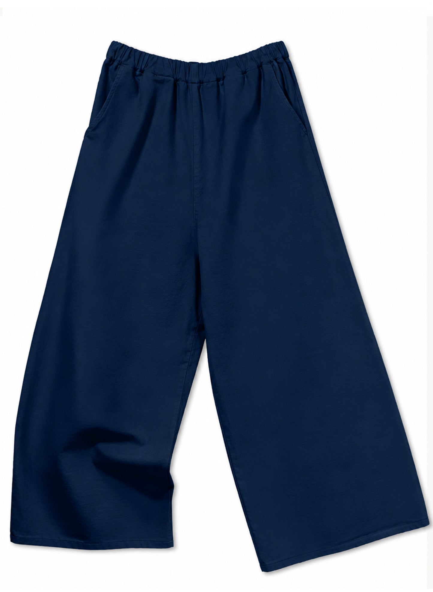 Elastic Pants - Navy