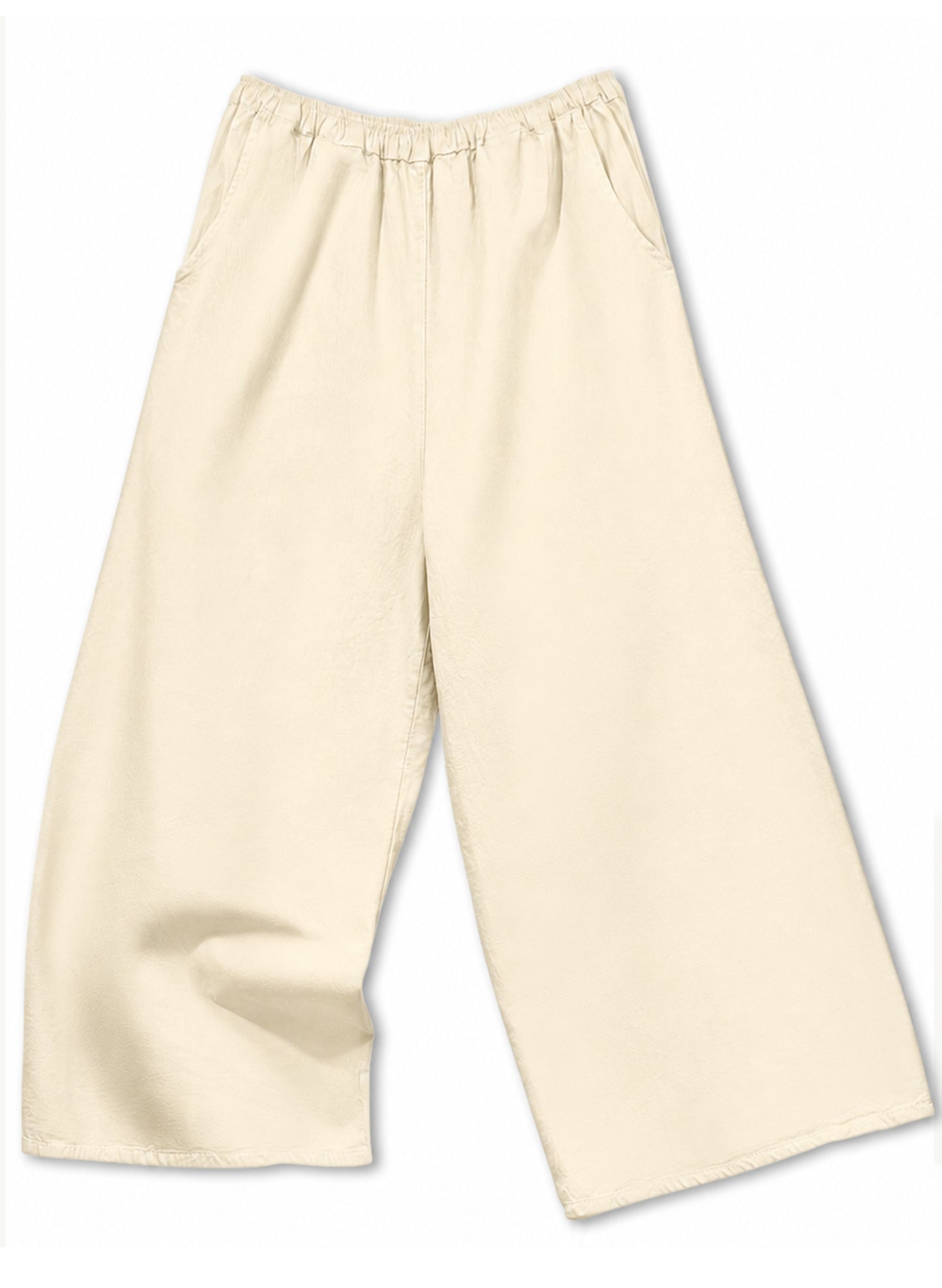 Elastic Pants - Natural