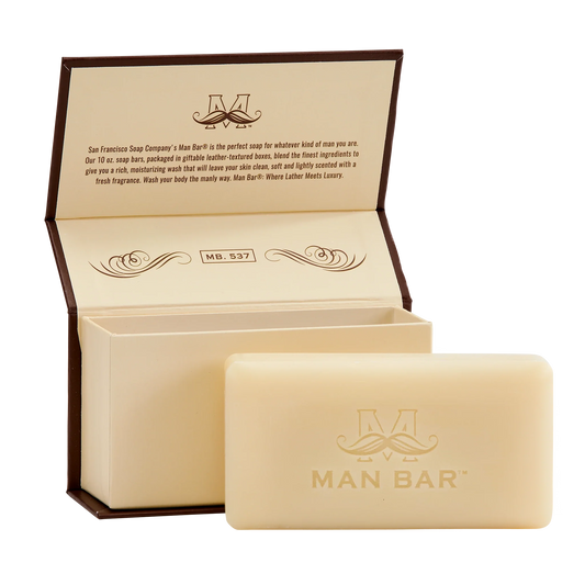 San Francisco Soap/Man Bar Soap Man Bar - Exotic Musk - Sandlewood - 10 oz available at The Good Life Boutique