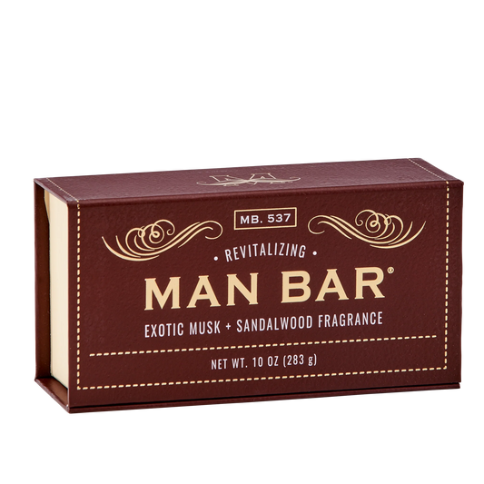 San Francisco Soap/Man Bar Soap Man Bar - Exotic Musk - Sandlewood - 10 oz available at The Good Life Boutique